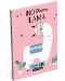 Bilježnica Lizzy Card- Lama LOL, A7 format - 1t