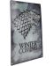 Metalni poster ABYstyle Television: Game of Thrones - Stark - 3t