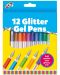 Set kemijskih olovaka Galt – Glitter gel, 12 boja - 1t