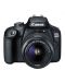 DSLR fotoaparat Canon EOS - 4000D, EF-S 18-55-mm DC, crni - 1t