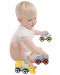 Aktivna igračka Playgro + Learn - Vozila, miješati i spajati - 5t