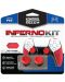 Dodatak KontrolFreek - Inferno Kit, Performance Grips + Performance Thumbsticks, crveni (PS5) - 1t