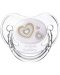 Anatomska silikonska duda varalica Canpol - Newborn Baby, 0-6 mjeseci, bijela - 1t