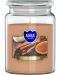Mirisna svijeća Bispol Aura - Cimet, 500 g - 1t