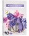 Mirisne svijeće Bispol Aura - Violet Garden, 6 komada - 1t