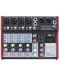 Audio mikser Novox - M6 MKII, crno/crveni - 1t