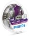 Auto žarulje Philips - H4, Vision plus +60% more light, 12V, 60/55W, P43t-38, 2 komada - 1t