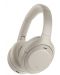 Bežične slušalice Sony - WH-1000XM4, ANC, srebrne - 1t