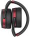 Bežične slušalice Sennheiser - HD 458BT, ANC, crno/crvene - 4t