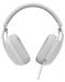 Bežične slušalice s mikrofonom Logitech - Zone Vibe 100, bijelo/sive - 5t