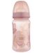 Dječja bočica protiv grčeva Canpol babies - Easy Start, Gold, 240 ml, ružičasta - 1t