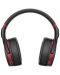 Bežične slušalice Sennheiser - HD 458BT, ANC, crno/crvene - 3t