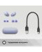 Bežične slušalice Sony - WF-C700N, TWS, ANC, ljubičaste - 11t