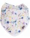 Bandana za bebe od bambusa Xkko - Blue Wildflowers - 1t