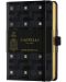 Bilježnica Castelli Copper & Gold - Weaving Gold, 9 x 14 cm, bijeli listovi - 1t