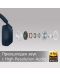 Bežične slušalice s mikrofonom Sony - WH-1000XM5, ANC, plave - 6t