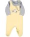 Kombinezon i majica za bebe Sterntaler -S pačićem, 56 cm, 3-4 mjeseca, žuti - 3t