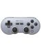 Bežični kontroler 8BitDo - SN30 Pro, Hall Effect Edition, Grey (Nintendo Switch/PC) - 1t