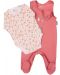 Kombinezon za bebe i bodi Sterntaler - Za djevojčicu, 50 cm, 0-2 mjeseca, roza - 3t
