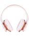 Bežične slušalice s mikrofonom PowerLocus - EDGE, ružičaste - 2t