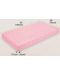 Plahte za dječji krevetić KeaBabies - 2 komada, organski pamuk, 60 х 120 cm, ružičasto/bijele Abc - 5t
