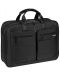 Poslovna torba za laptop Gabol Stark - Crna, 15.6", s 3 pretinca - 1t