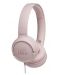 Slušalice JBL - T500, ružičaste - 1t