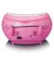 CD player Lenco - SCD-24PK, ružičasti - 3t