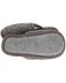 Vunene papuče Primo Home - Granite, 100% merino vuna, 40-41, tamno sive - 2t