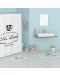 WC četka Inter Ceramic - Elizabeta, 12,2 x 40 cm, bijela - 2t