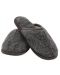 Vunene papuče Primo Home - Granite, 100% merino vuna, 40-41, tamno sive - 1t