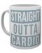 Šalica GB eye Humor: Motivational - Straight Outta Cardio - 1t