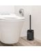 WC četka Inter Ceramic - 7287B, Anti-Fingerprint, crni mat - 2t
