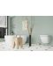 WC četkaа Inter Ceramic - Echaris, 10,5 x 36,6 cm, siva - 2t