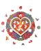 Drvena slagalica Unidragon od 200 dijelova - Mandala Svjesna ljubav (veličina M) - 2t