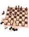 Drvena igra 2 u 1 Bigjigs - Šah i backgammon - 3t