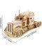 Drvena 3D slagalica  Robo Time od 286 dijelova - Kamion - 2t