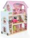 Drvena kućica za lutke Moni Toys - Mila, sa 16 dodataka - 5t