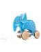 Drvena igračka HaPe International  - Slon na kotačima - 1t