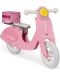 Drveni skuter za ravnotežu Janod - Mademoiselle, ružičasti - 1t