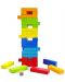 Drvena igra ravnoteže u boji Acool Toy - Jenga s kockicama - 1t