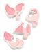 Drvena mini slagalica Orange Tree Toys - Piglet - 2t