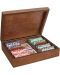 Drvena kutija Modiano - Radica, s 200 poker žetona i karata - 1t