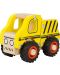 Drvena igračka Small Foot - Kamion, žuti - 2t