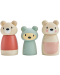 Drvene figurice Tender Leaf Toys - Medvjedi - 1t