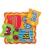 Drvene puzzle Bigjigs - Raznobojni brojevi - 1t