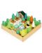 Drveni set za igru Tender Leaf Toys - Moj vrt, 67 dijelova - 4t