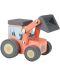 Drvena igračka Orange Tree Toys - Traktor s utovarivačem - 2t