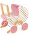 Drvena kolica za lutke Janod - Candy chic - 1t