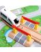 Drvene tračnice i vlak na baterije Acool Toy - 50 elemenata - 3t